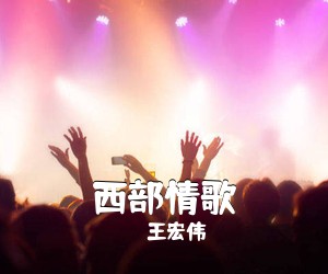 王宏伟《西部情歌简谱》