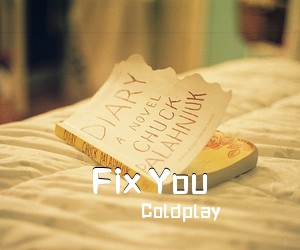 Coldplay《Fix You吉他谱》(C调)