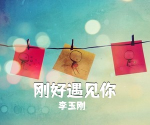 李玉刚《刚好遇见你吉他谱》