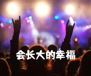 《会长大的幸福吉他谱》(G调)