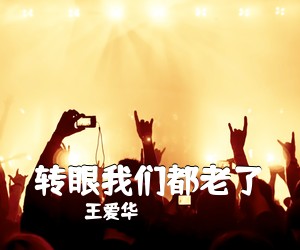 王爱华《转眼我们都老了简谱》