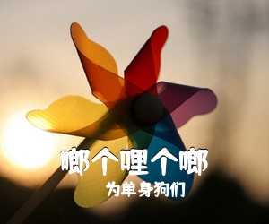 为单身狗们《啷个哩个啷吉他谱》(C调)