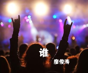 廖俊涛《谁吉他谱》(C调)