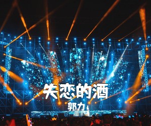 郭力《失恋的酒简谱》