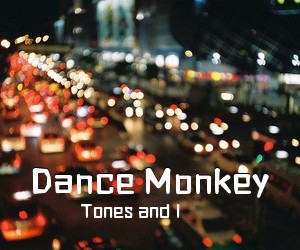 Tones and I《Dance Monkey吉他谱》(G调)
