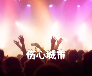 《伤心城市吉他谱》(F调)