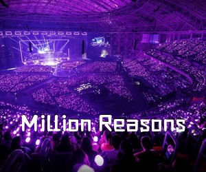 《Million Reasons吉他谱》(C调)