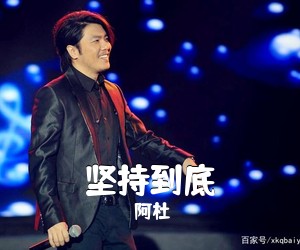 阿杜《坚持到底吉他谱》(C调)