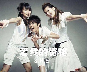 S.H.E《爱我的资格吉他谱》(G调)