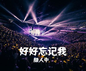 颜人中《好好忘记我吉他谱》(G调)