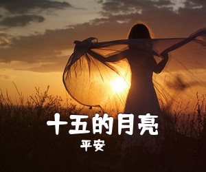 平安《十五的月亮吉他谱》(G调)