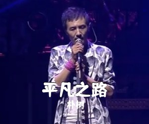朴树《平凡之路吉他谱》(C调)
