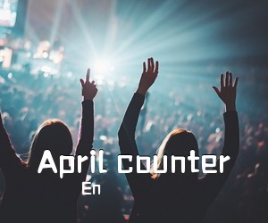 En《April counter吉他谱》(G调)