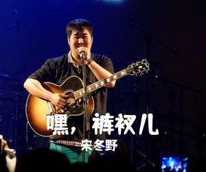 宋冬野《嘿，裤衩儿吉他谱》(C调)