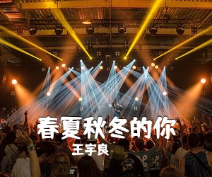 王宇良《春夏秋冬的你吉他谱》(G调)