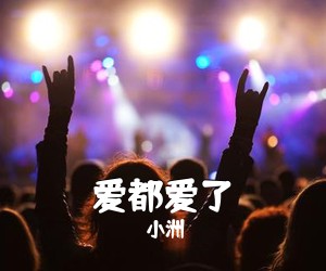 小洲《爱都爱了吉他谱》(C调)
