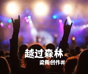 梁雨创作并《越过森林吉他谱》(C调)