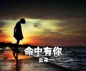 云朵《命中有你吉他谱》(C调)