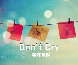 枪花乐队《Don't Cry吉他谱》(C调)