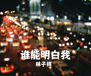 林子祥《谁能明白我吉他谱》(C调)