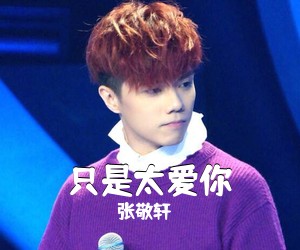 张敬轩《只是太爱你吉他谱》(C调)