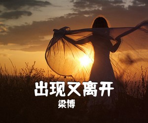 梁博《出现又离开吉他谱》(G调)
