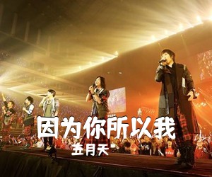 五月天《因为你所以我吉他谱》(C调)