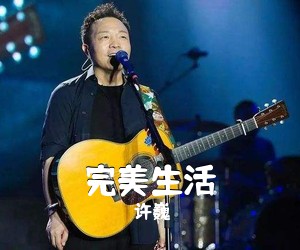 许巍《完美生活吉他谱》(G调)