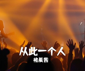 褚晨茜《从此一个人吉他谱》(C调)