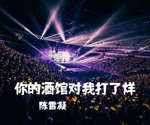 陈雪凝《你的酒馆对我打了烊吉他谱》(C调)