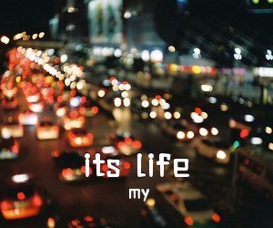 my《its  life吉他谱》(C调)