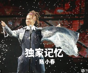 陈小春《独家记忆吉他谱》(C调)