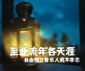 ****音乐人我不李志《至此流年各天涯吉他谱》(G调)