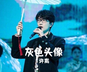 许嵩《灰色头像吉他谱》(C调)