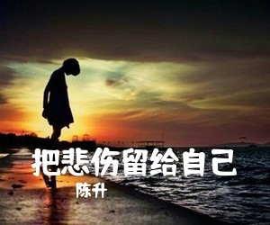 陈升《把悲伤留给自己吉他谱》(C调)