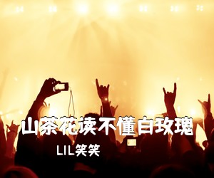 LIL笑笑《山茶花读不懂白玫瑰吉他谱》(G调)