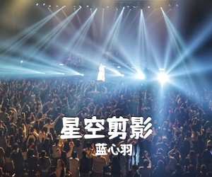 蓝心羽《星空剪影吉他谱》(G调)