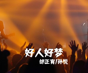 邰正宵/孙悦《好人好梦简谱》