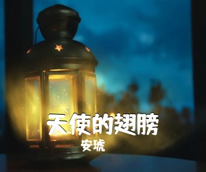 安琥《天使的翅膀吉他谱》(C调)