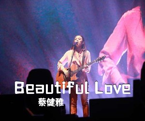 蔡健雅《Beautiful Love吉他谱》