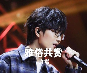 许嵩《雅俗共赏吉他谱》(C调)