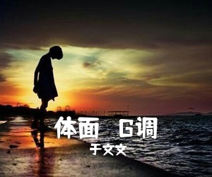 于文文《体面   G调吉他谱》(G调)