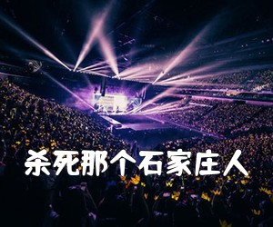 《杀死那个石家庄人吉他谱》(C调)