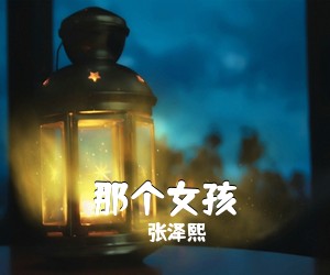 张泽熙《那个女孩吉他谱》(G调)
