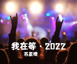 苏星婕《我在等·2022吉他谱》(G调)