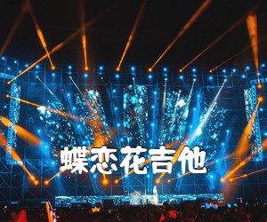 《蝶恋花吉他吉他谱》(D调)