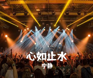 宁静《心如止水吉他谱》(C调)
