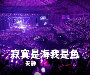 安静《寂寞是海我是鱼简谱》
