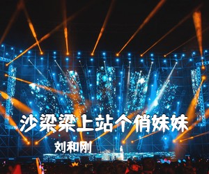 刘和刚《沙梁梁上站个俏妹妹简谱》