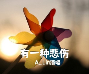 A_Lin演唱《有一种悲伤简谱》